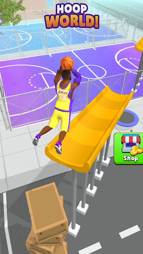 Hoop World: Flip Dunk Game 3D screenshot