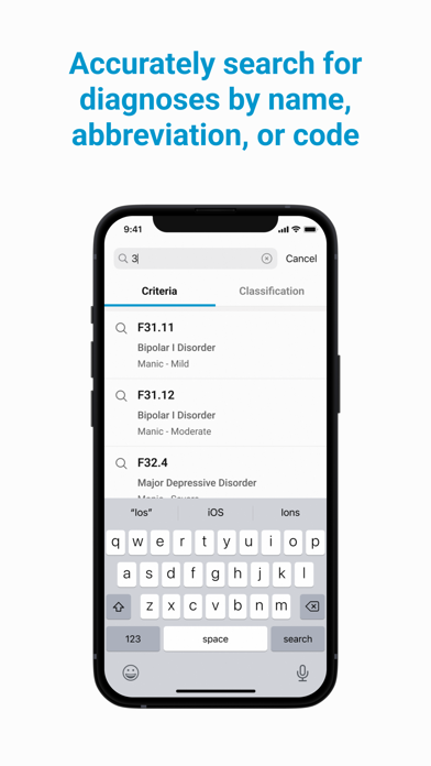DSM-5-TR® Diagnostic Criteria screenshot