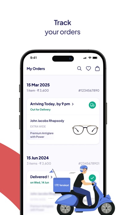Lenskart : Eyeglasses & More screenshot
