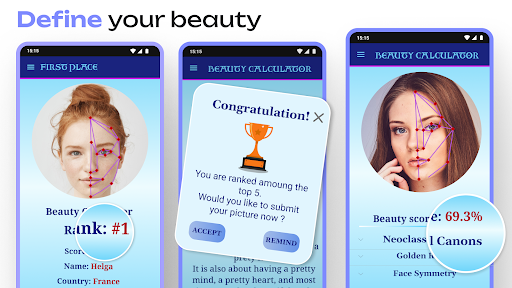 Beauty Calculator Pretty Scale screenshot
