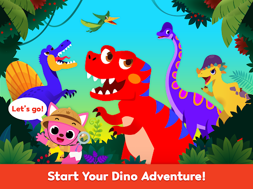 Pinkfong Dino World: Kids Game screenshot