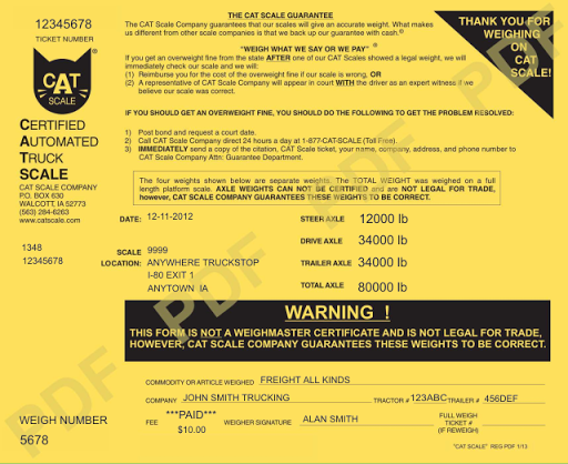 Weigh My Truck screenshot