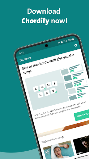 Chordify: Song Chords & Tuner screenshot