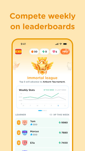 Airlearn - Language Learning screenshot