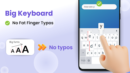 Big Keyboard: Easy Launcher screenshot