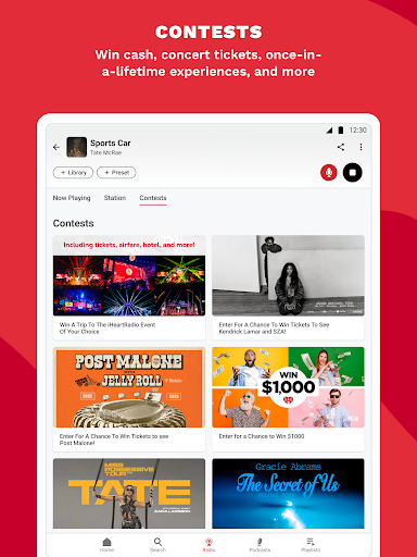 iHeart: Music, Radio, Podcasts screenshot