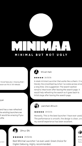 MINIMAA: Minimalist Launcher screenshot