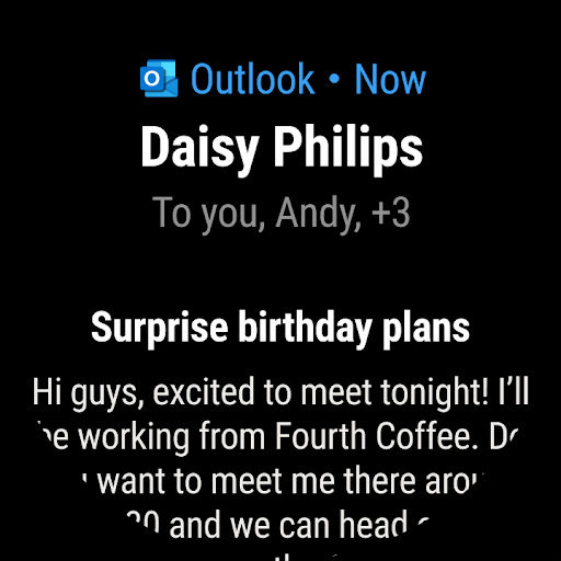 Microsoft Outlook screenshot