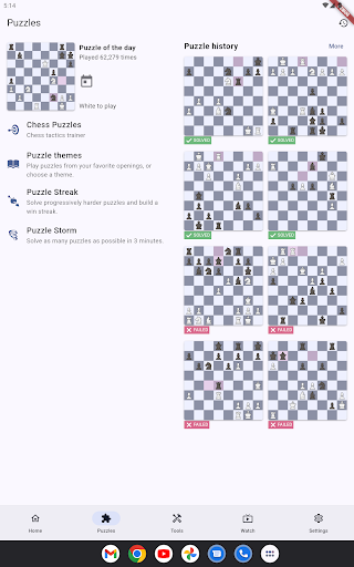 Lichess beta screenshot