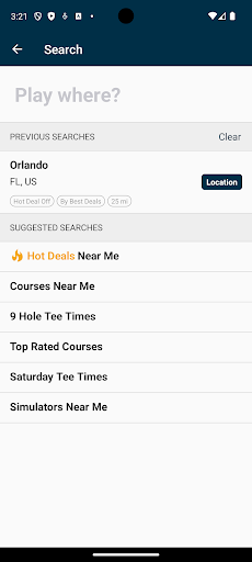 GolfNow: Golf Tee Times screenshot
