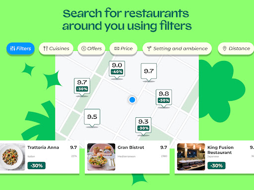 TheFork - Restaurant bookings screenshot