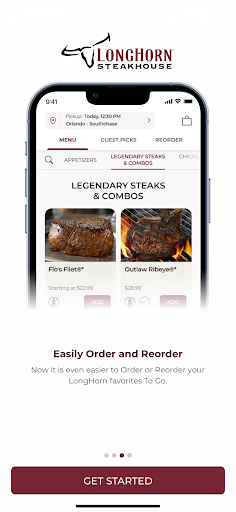 LongHorn Steakhouse® screenshot