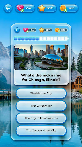 IQ & brain test: Triviascapes screenshot
