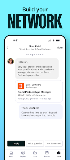 Handshake Jobs & New Careers screenshot