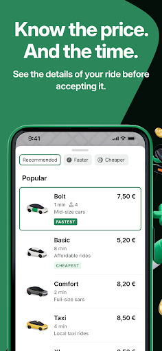 Bolt: Request a Ride screenshot