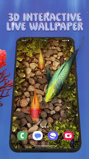 3D Fish Tank Live Wallpaper screenshot