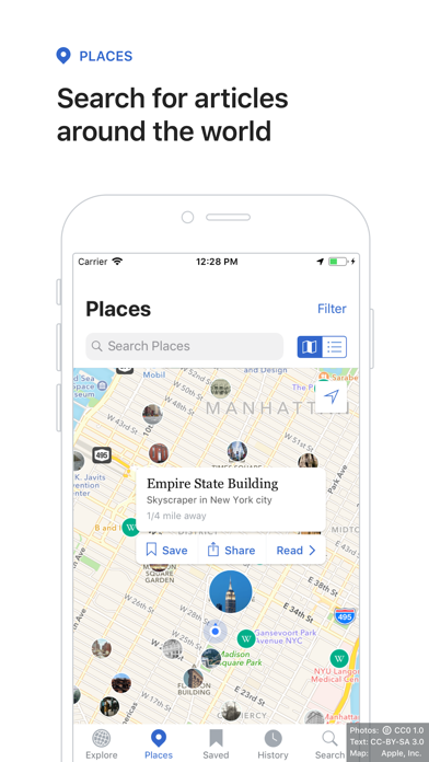 Wikipedia screenshot