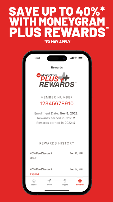 MoneyGram® Money Transfers App screenshot