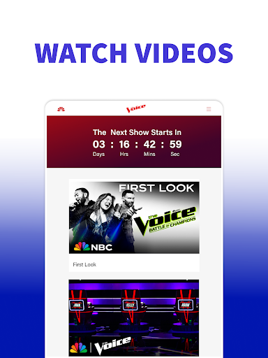 The Voice Official App on NBC screenshot