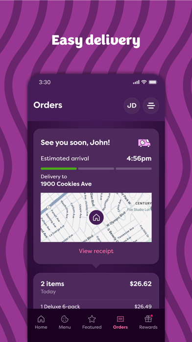 Insomnia Cookies screenshot