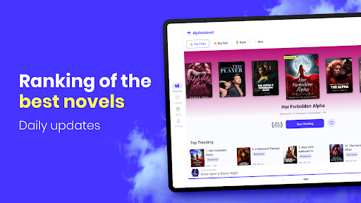 AlphaNovel — Books & Stories screenshot