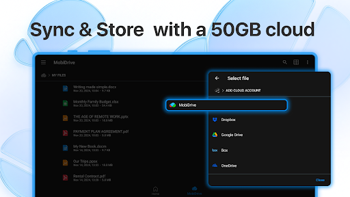 MobiOffice: Word, Sheets, PDF screenshot