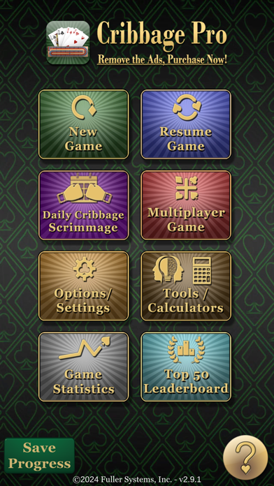 Cribbage Pro Online! screenshot