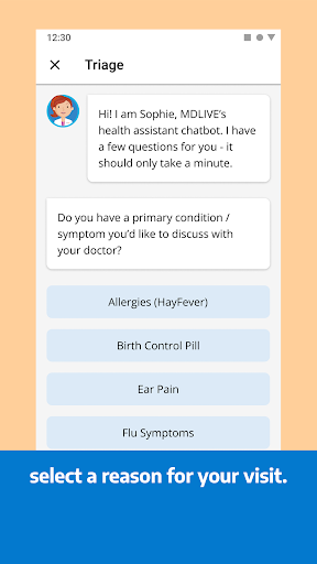 MDLIVE: Talk to a Doctor 24/7 screenshot