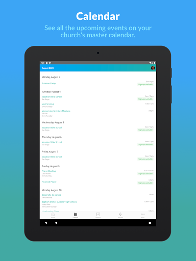 Church Center App screenshot