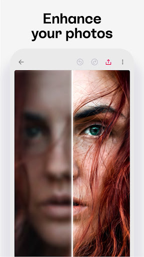 Bazaart AI Photo Editor Design screenshot