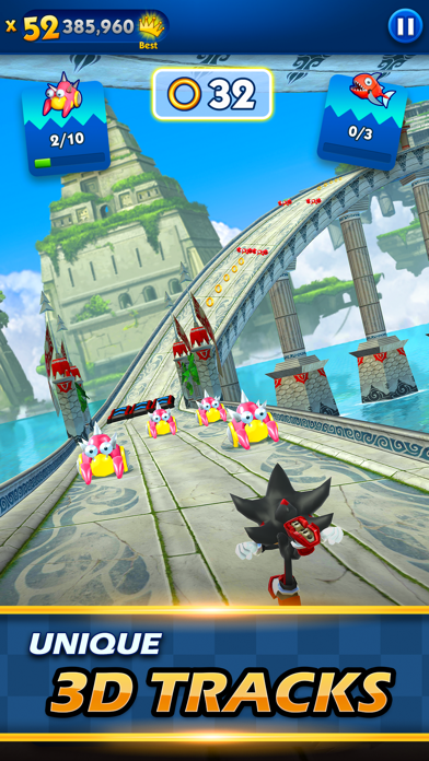 Sonic Dash Endless Runner Game screenshot