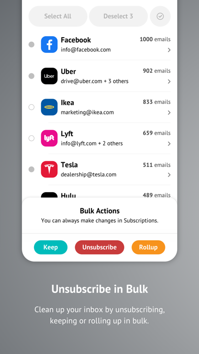 Unroll.Me - Email Cleanup screenshot