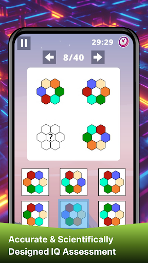 IQ Test: Logic brain training screenshot