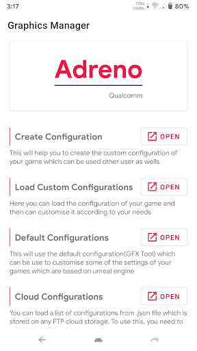 Graphics Manager : GFX Addon screenshot