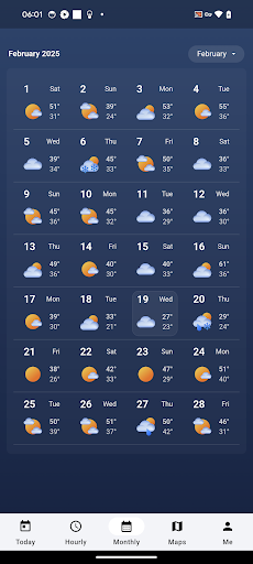 MSN Weather - Forecast & Maps screenshot
