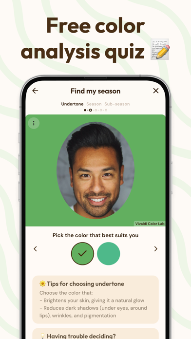 Vivaldi Color Analysis screenshot