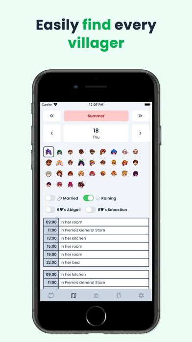 Stardew Valley Tracker screenshot