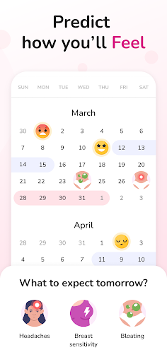 Period Tracker and Calendar screenshot