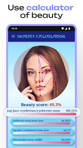Beauty Calculator Pretty Scale screenshot