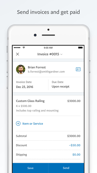 PayPal Business screenshot