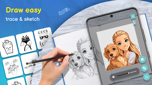 Trace Drawing－Sketch and Paint screenshot