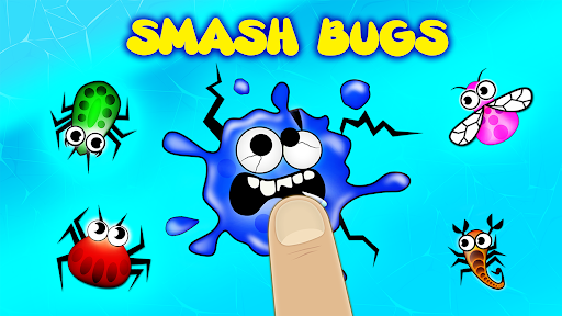 Bug Smashing toddler games screenshot