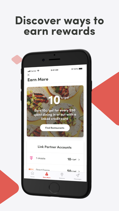 Fuel Rewards® program screenshot