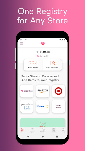 Babylist Baby Registry screenshot