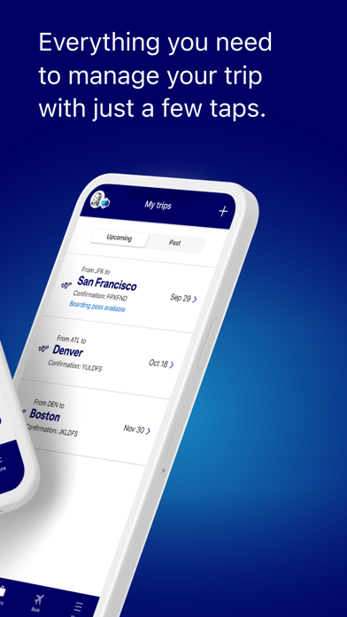 JetBlue - Book & manage trips screenshot