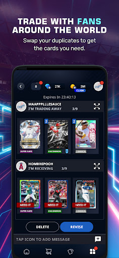Topps® BUNT® MLB Card Trader screenshot
