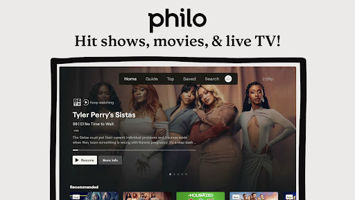 Philo: Shows, Movies, Live TV. screenshot