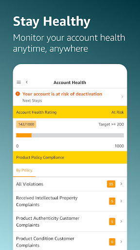 Amazon Seller screenshot