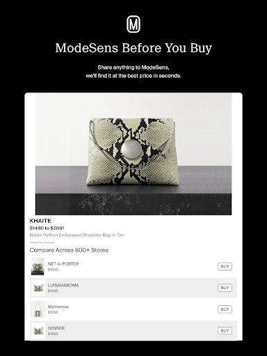 ModeSens screenshot