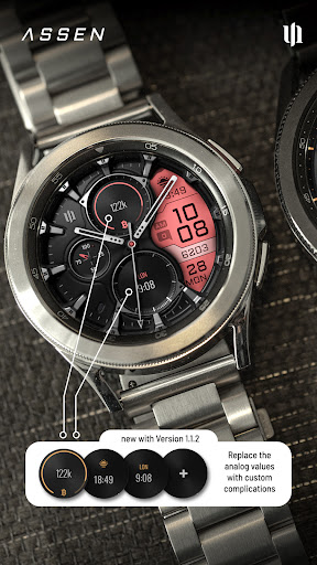 S4U Assen - Hybrid watch face screenshot